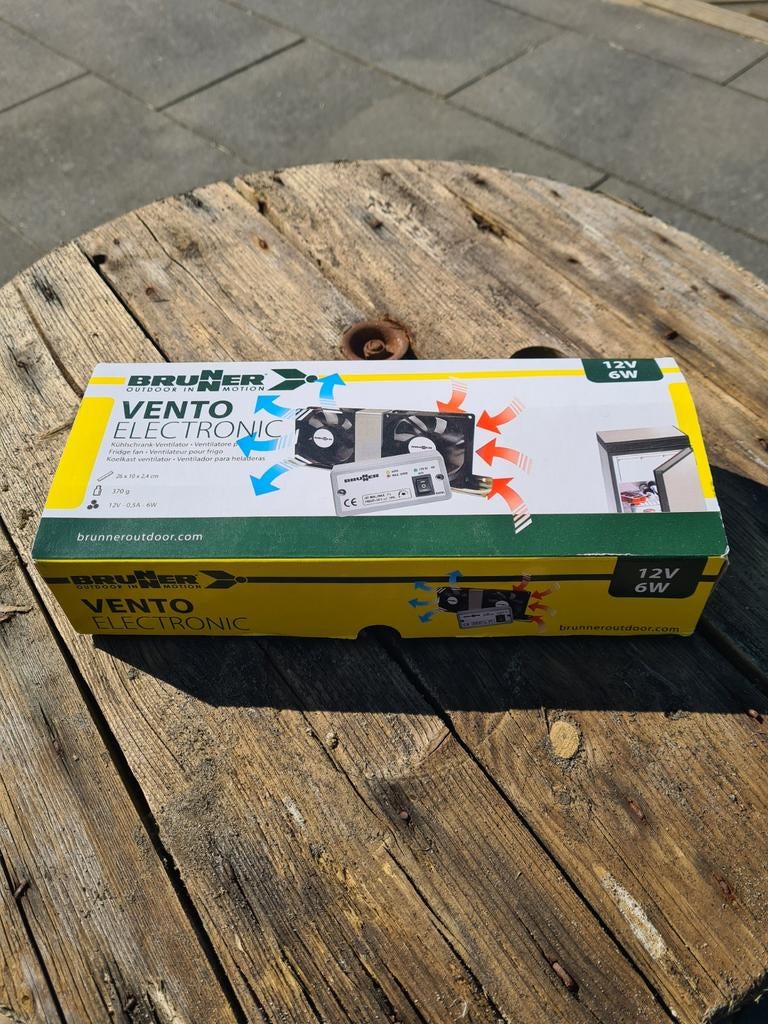 Brunner Vento Electronic 12V koelkast ventilator, Ophalen of Verzenden, Nieuw