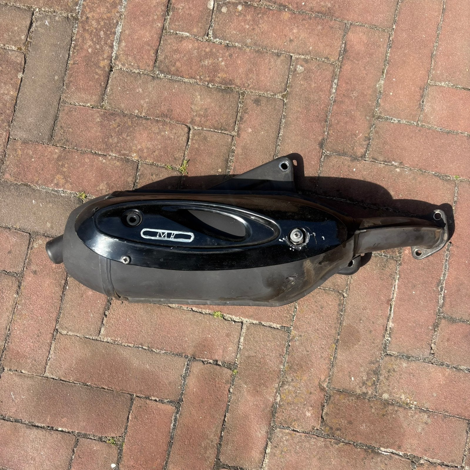 125cc 2T Skipper uitlaat – sleeperlook, Fietsen en Brommers, Ophalen of Verzenden, Zo goed als nieuw, Uitlaat, Piaggio