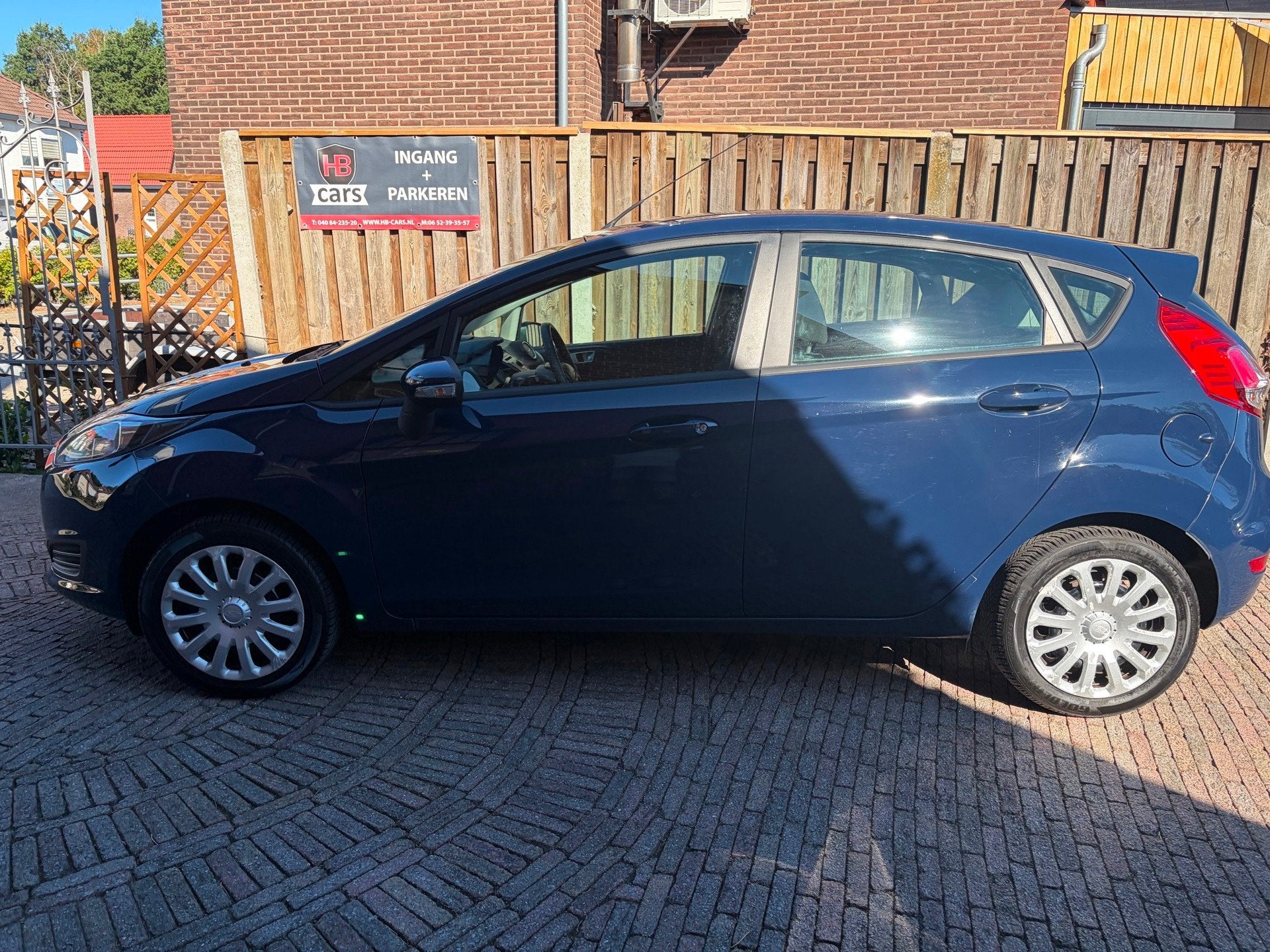 Ford Fiesta 1.0 Champion, Euro 5, Stof, 525 kg, Blauw
