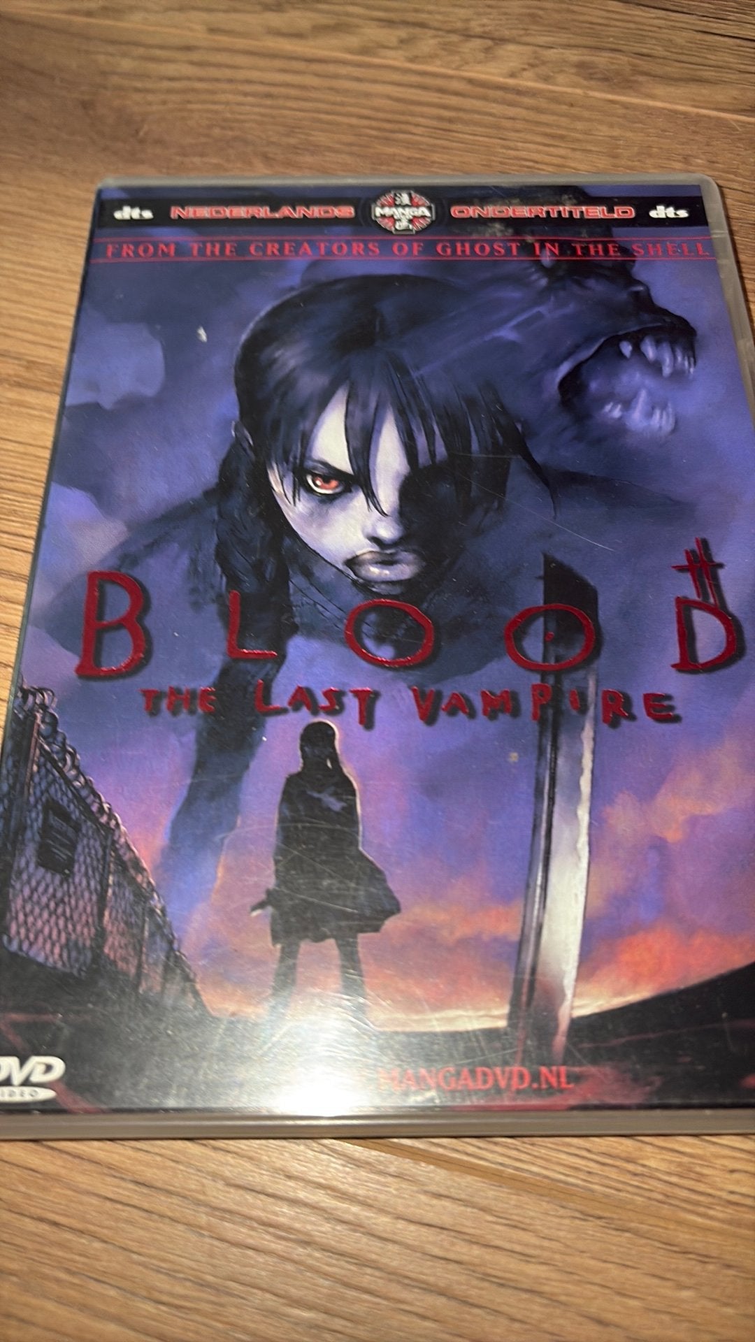 Anime Blood: The Last Vampire. Regisseur Ghost in the Shell., Cd's en Dvd's, Vanaf 16 jaar, Ophalen of Verzenden, Zo goed als nieuw