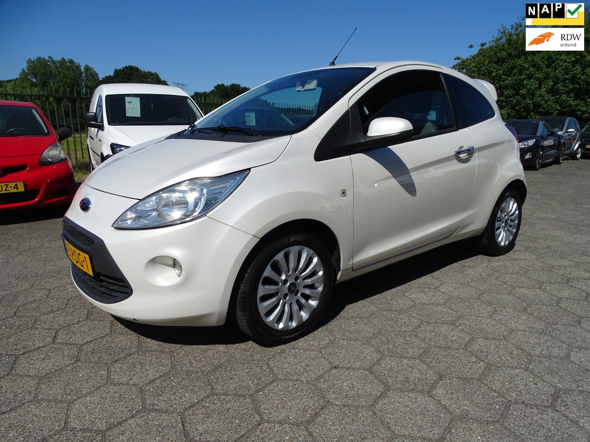 Ford Ka 1.2 Titanium X start/stop, Auto's, Ford, Voorwielaandrijving, Euro 5, Stof, Gebruikt