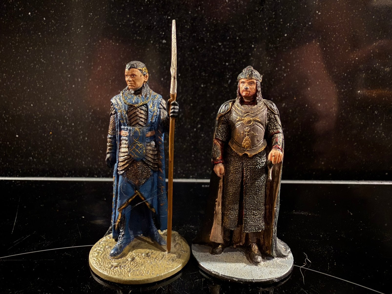 NLP Gil Galad met Aragon, Verzamelen, Ophalen of Verzenden, Zo goed als nieuw, Beeldje of Buste
