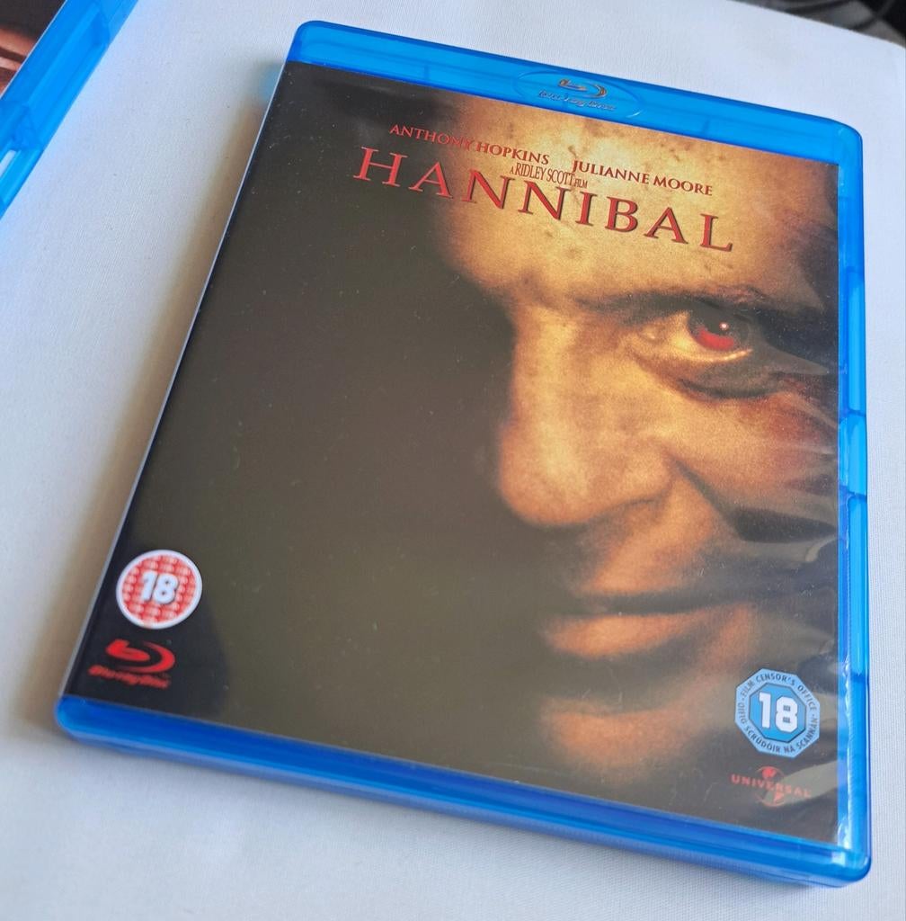 Hannibal Blu-ray - Thriller met Anthony Hopkins, Ophalen of Verzenden, Zo goed als nieuw, Thrillers en Misdaad