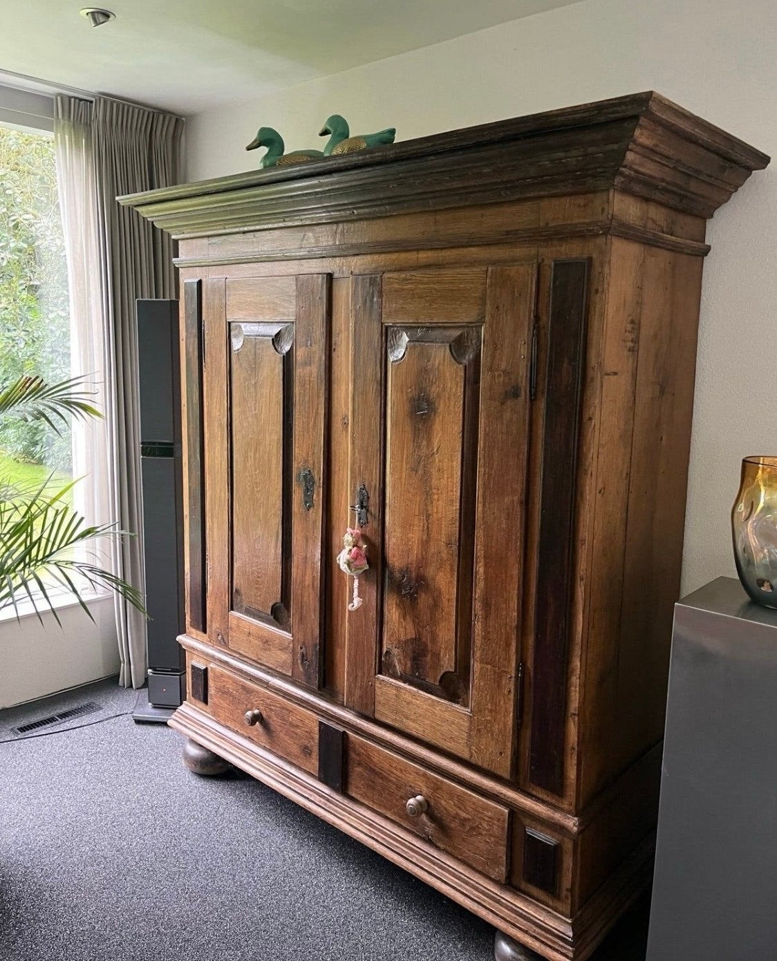 Prachtige Antieke Duitse kast, Ophalen