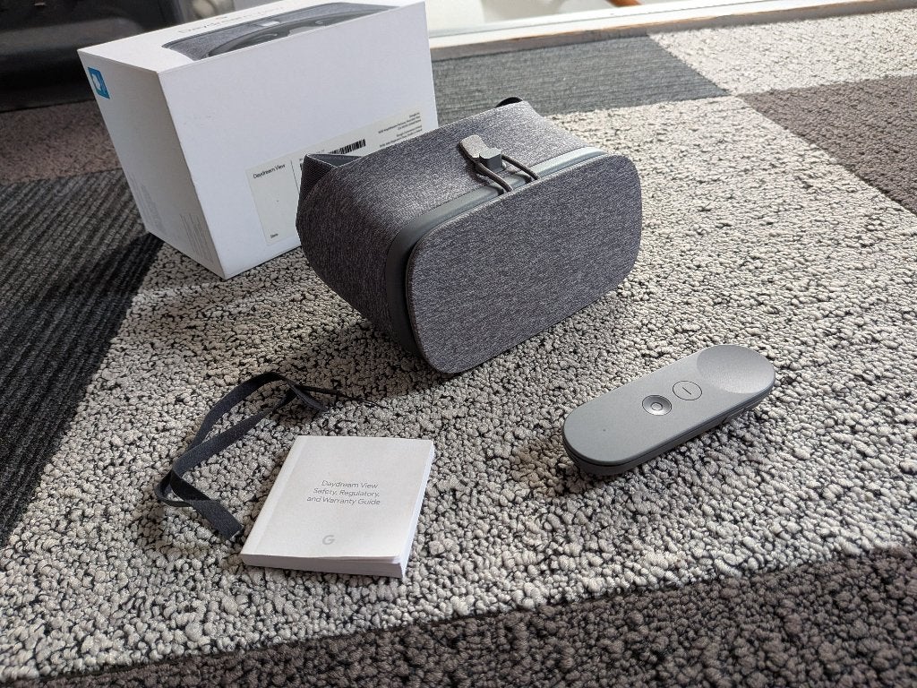 Google Daydream VR headset met controller, Spelcomputers en Games, Virtual Reality, ., Ophalen of Verzenden, Controller, Google