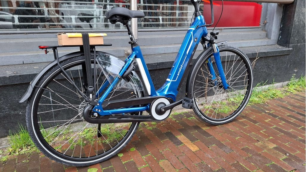 Fietshokje Houtplein: Amslod York E-MD N7 Nieuw!, 53 tot 56 cm, Niet ingevuld, Nieuw, Niet ingevuld