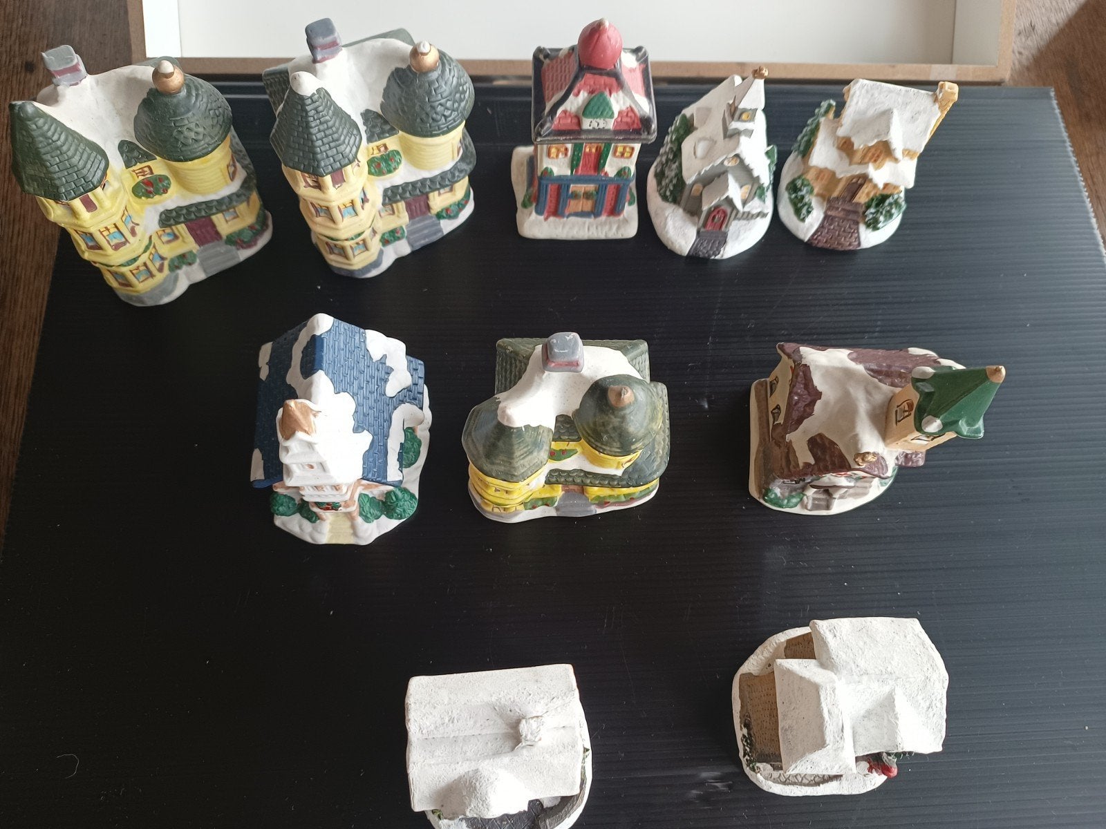 kersthuisjes te koop,leuk voor uitbreiding van je kerstdorp, Diversen, Ophalen of Verzenden, Gebruikt