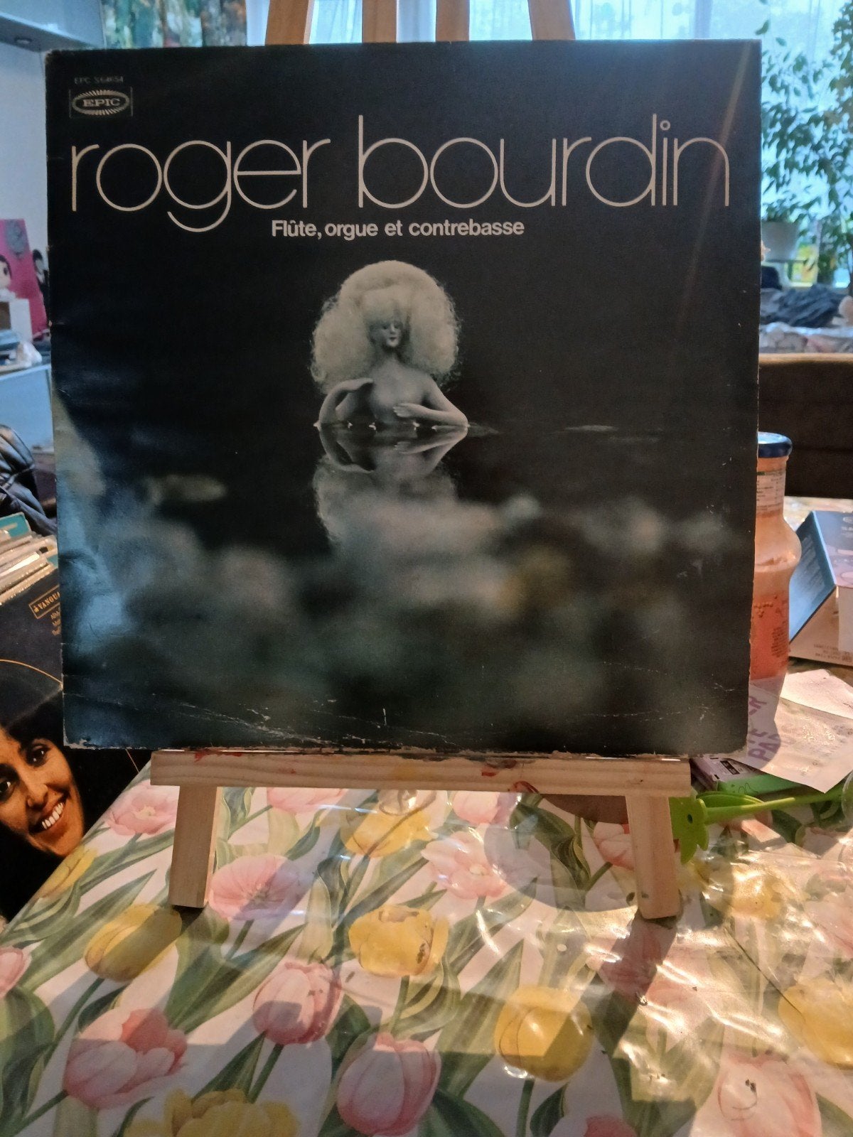 Roger Bourdin - Flûte, Orgue et Contrebasse LP, Ophalen of Verzenden, Modernisme tot heden, Gebruikt, Kamermuziek