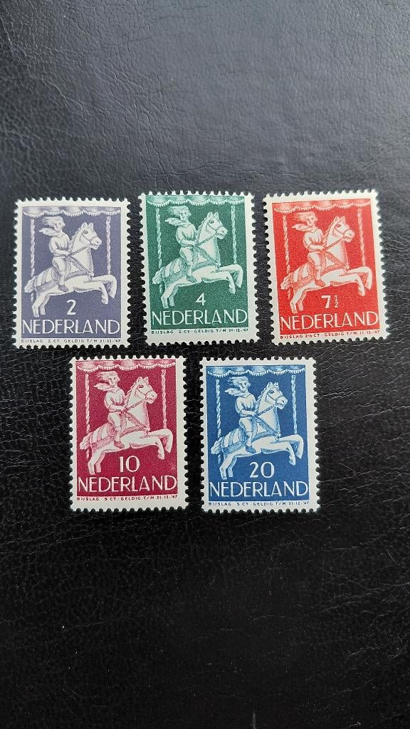 Postzegels Nederland Kinderpostzegels 1946, Verzenden, Na 1940