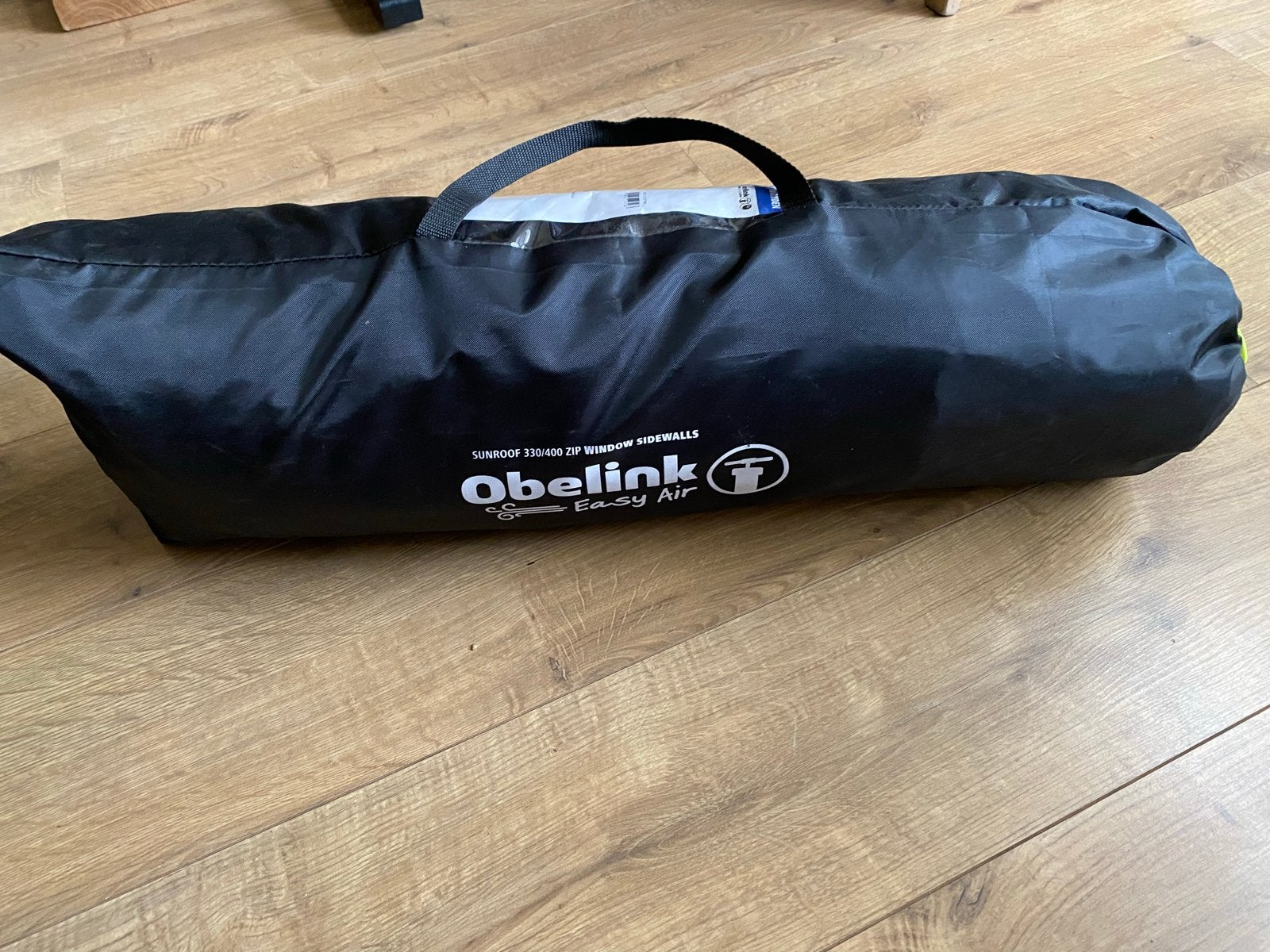 Zijwanden Obelink Sunroof Easy Air & Cool Dark (330/400), Caravans en Kamperen, Ophalen of Verzenden, Zo goed als nieuw
