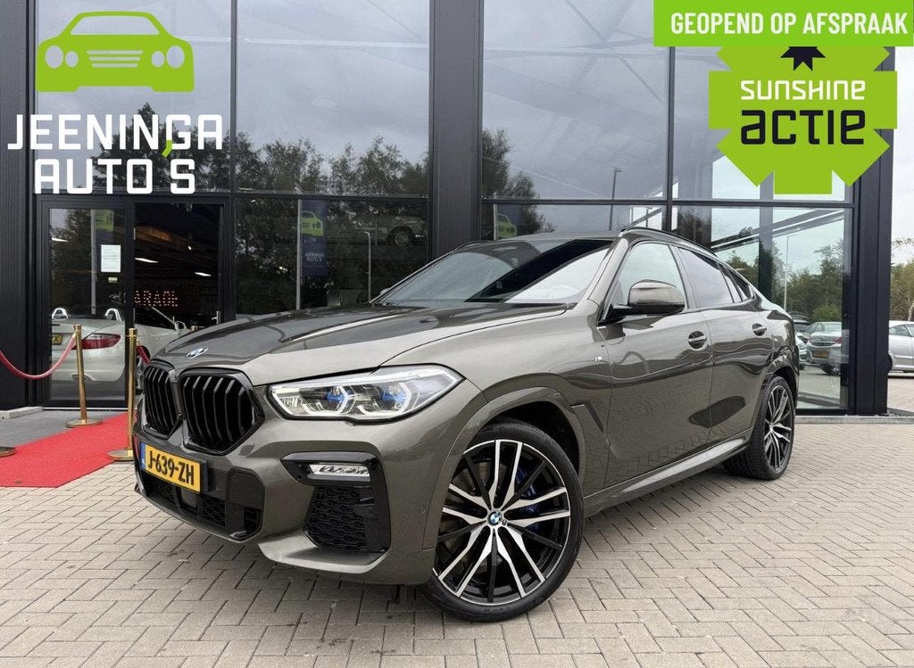 BMW X6 xDrive40i High Executive | HUD | Laser | M sport|Pano, Auto's, BMW, Bedrijf, Te koop, X6, 4x4, ABS, Achteruitrijcamera