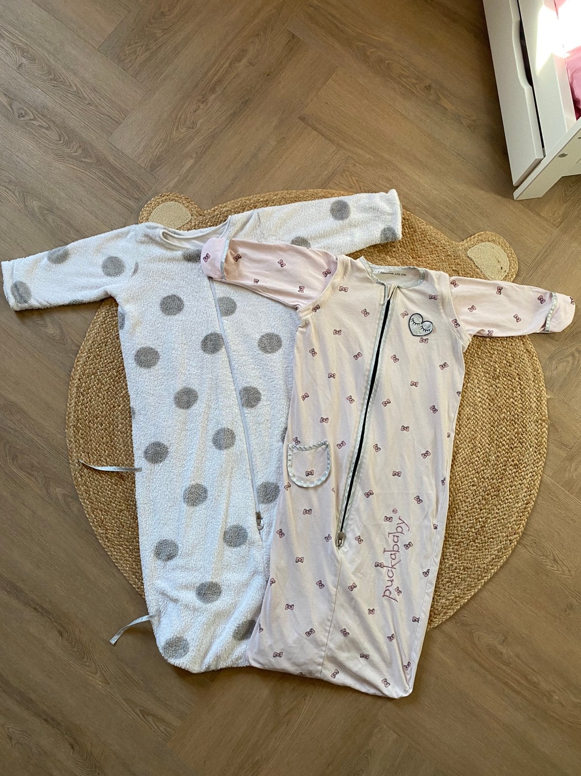 Puckababy 4-seizoenen slaapzak 100 cm afritsbare mouwen, Gebruikt, Puckababy, Ophalen of Verzenden, Slaapzak