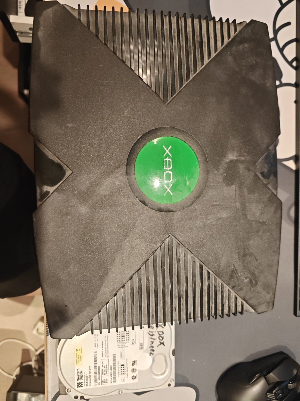 Originele Xbox Softmod + Originele HDD voor Unmodden, Ophalen, Gebruikt, Met 1 controller