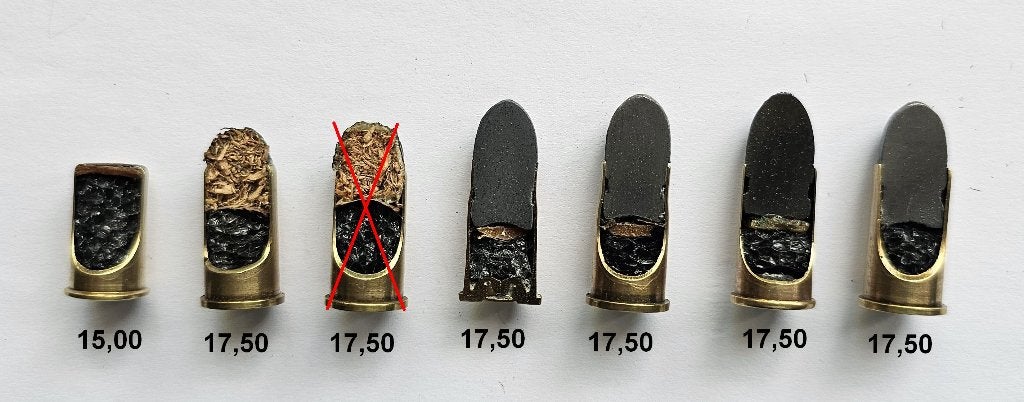 9,4mm Hembrug Revolver DOORSNEDEN, Verzamelen, Ophalen of Verzenden, Landmacht, Nederland, Hulzen of Bodemvondsten
