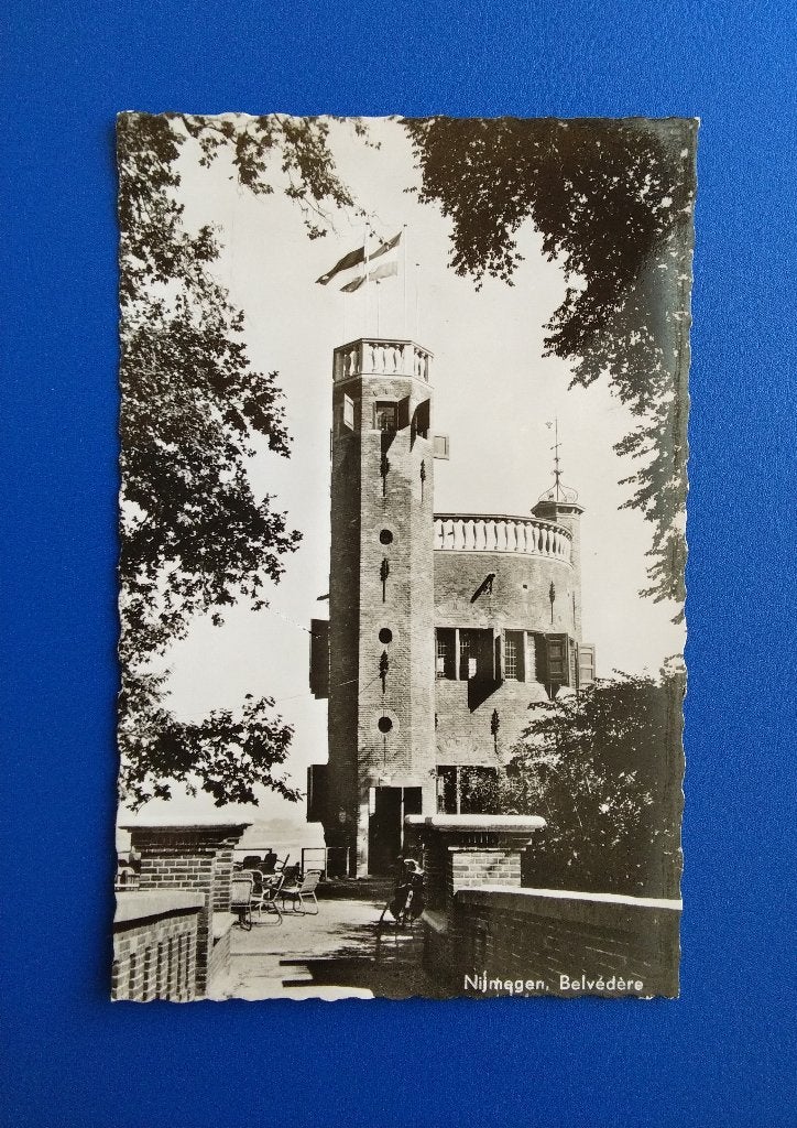 Nijmegen, Belvedère. Klf, Verzenden, 1960 tot 1980, Ongelopen, Gelderland