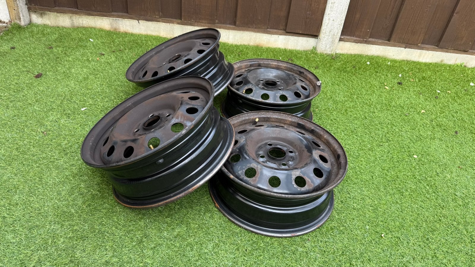 4x velg (4-gaats) zonder banden., Ophalen, Zo goed als nieuw