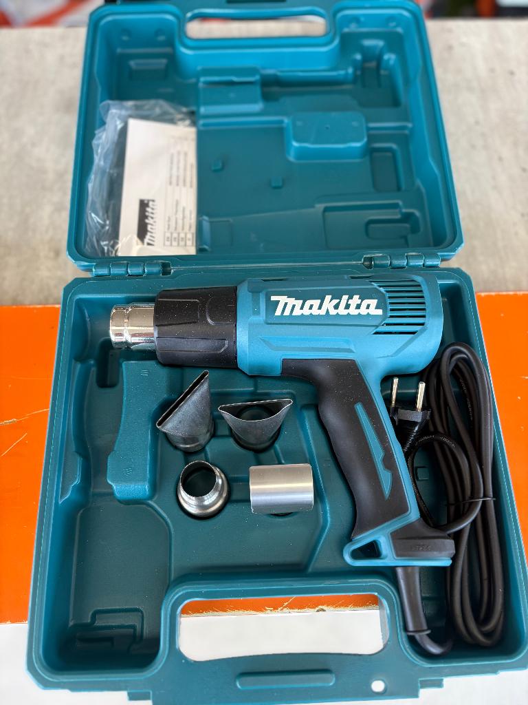 Makita HG5020K – Heteluchtpistool Demo (Nieuwstaat), Ophalen of Verzenden, Zo goed als nieuw, Föhn of Haardroger