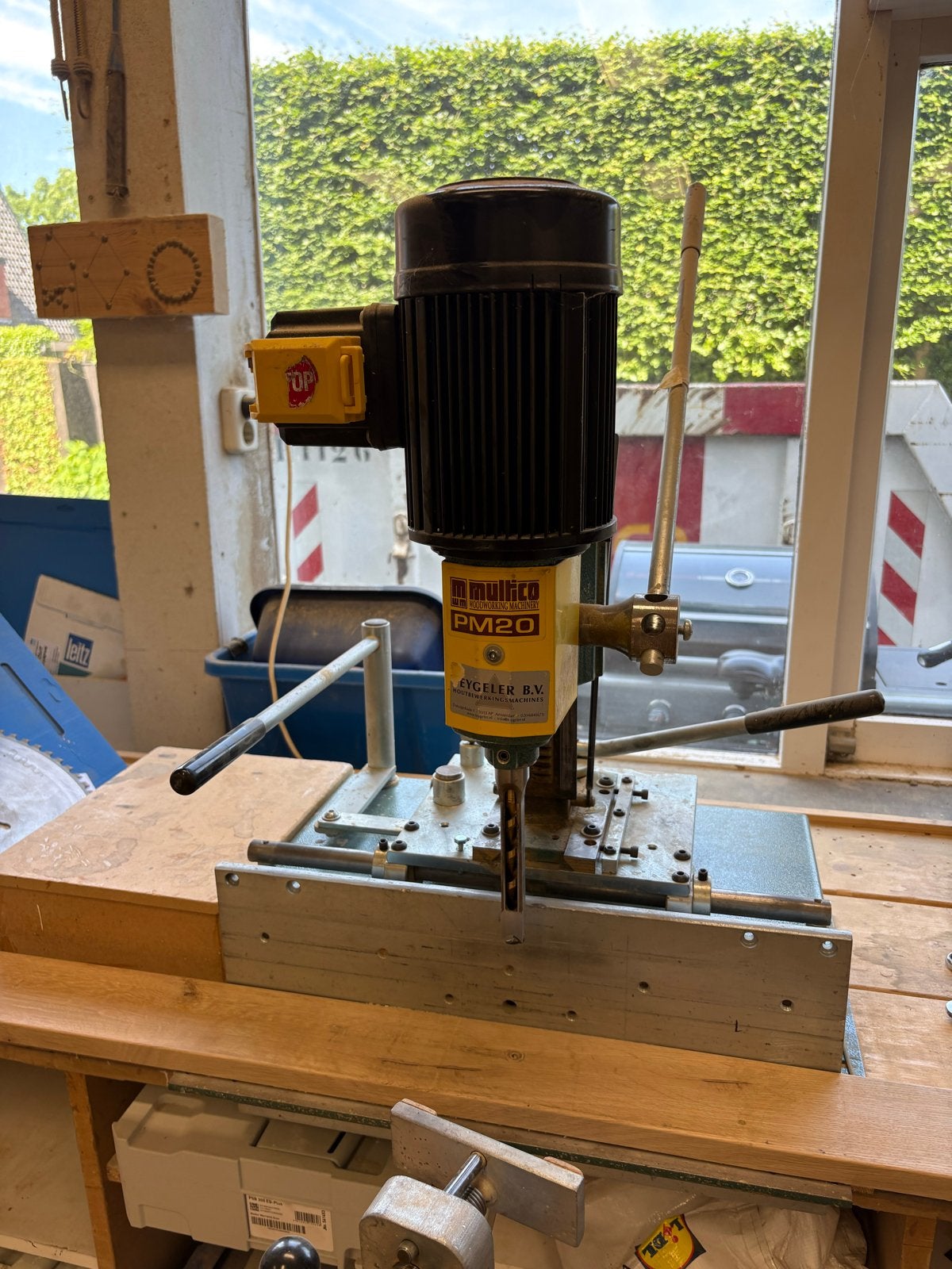 Multico PM20 Langgatboor Machine met Accessoires, Ophalen