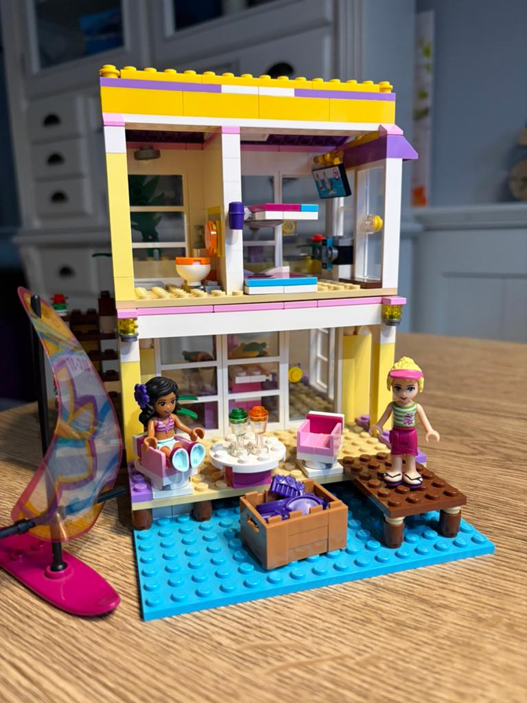 Lego Friends Strandhuis, Verzenden, Zo goed als nieuw