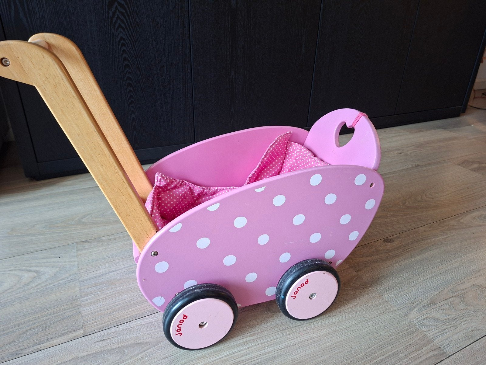Janod Houten Poppenwagen, Kinderen en Baby's, Ophalen, Gebruikt, Babypop