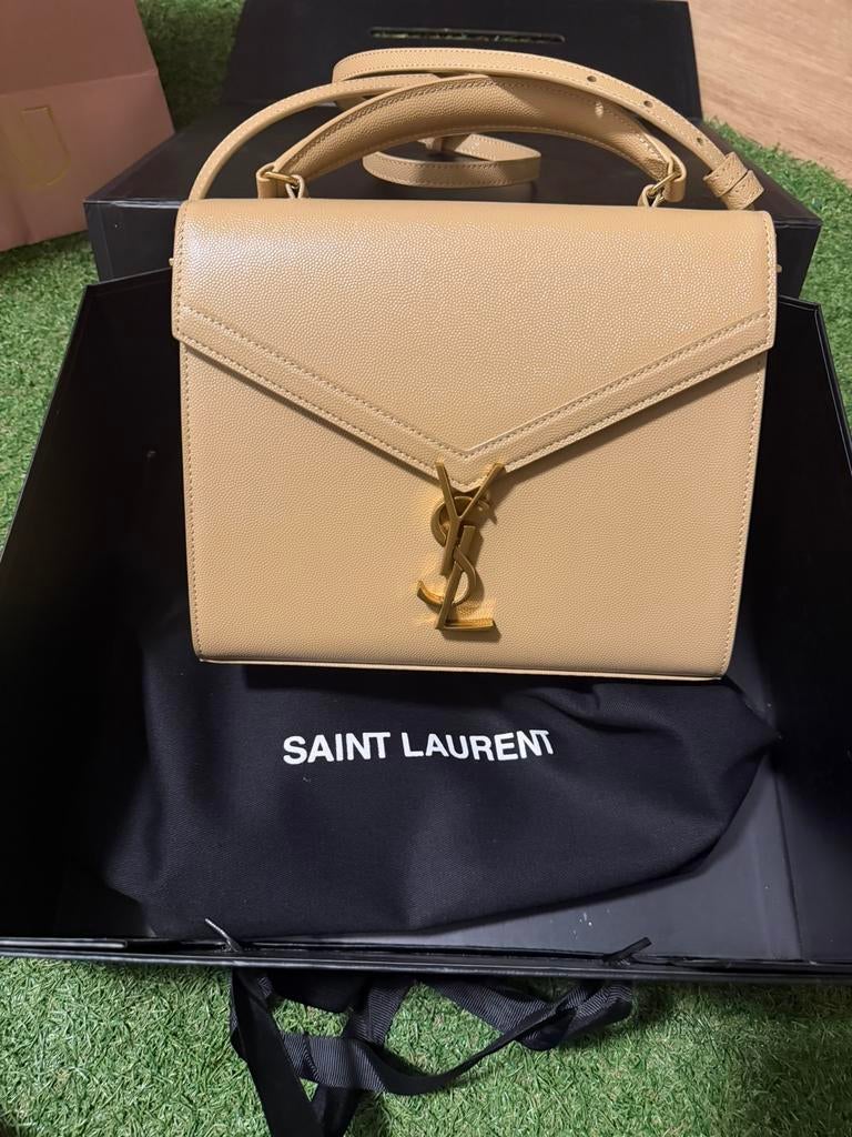 YSL Handtas Nieuw, Verzenden, Zo goed als nieuw, Zwart, Handtas