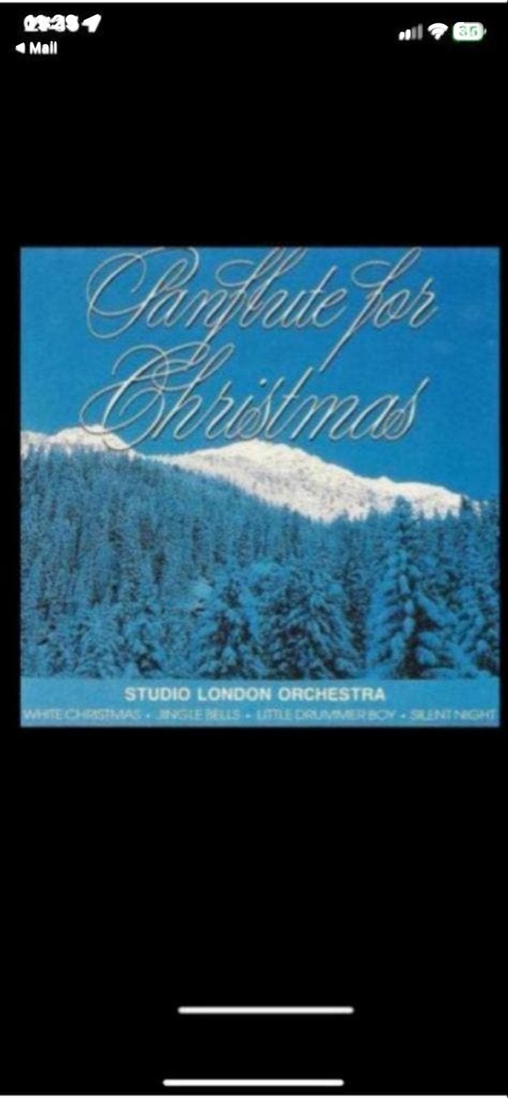 Panfluit voor Kerstmis - Studio London Orchestra CD, Gebruikt, Kerst, Ophalen of Verzenden, Inclusief doosje