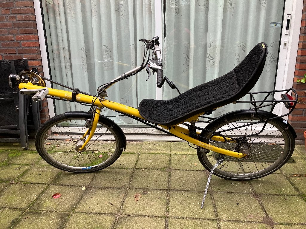 Ligfiets Rainbow Lyra, Fietsen en Brommers, Fietsen | Ligfietsen, Zo goed als nieuw, Overige merken, Bovenstuur, Velgrem, Ophalen of Verzenden