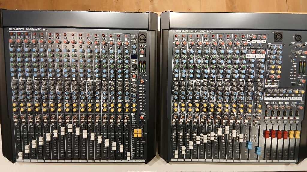 Gloednieuwe Allen & Heath WZ4 16:2 en WZ4 14:4:2 Mixwizard, Muziek en Instrumenten, Mengpanelen, Ophalen, Nieuw