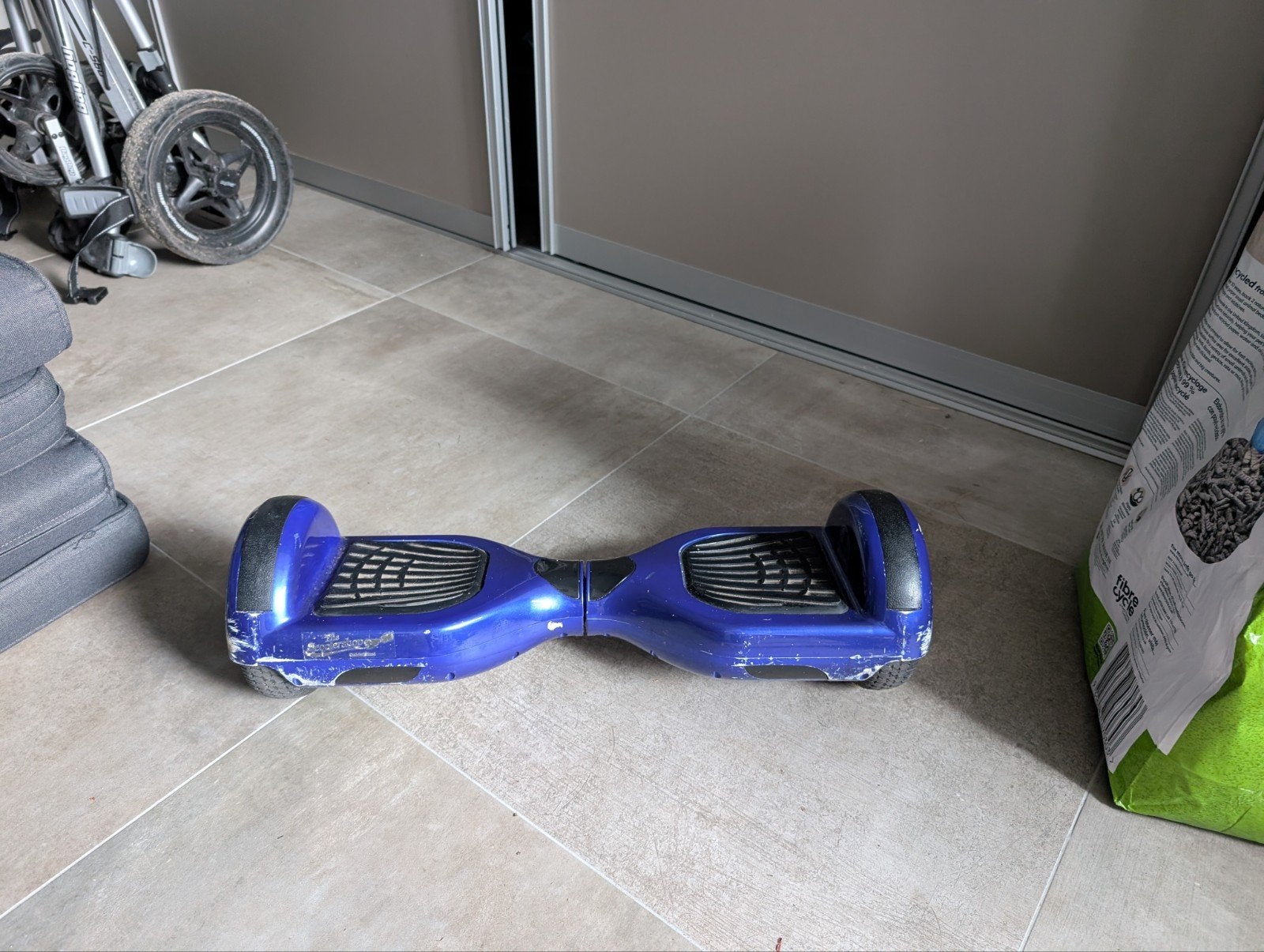 Blauwe Oxboard / Hoverboard, Ophalen, Gebruikt, Overige typen, Onbekend