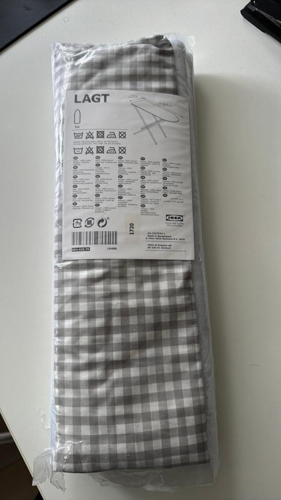 Strijkplank overtrek ikea LAGT, Witgoed en Apparatuur, Strijkijzers en Strijkplanken, Ophalen of Verzenden, Nieuw