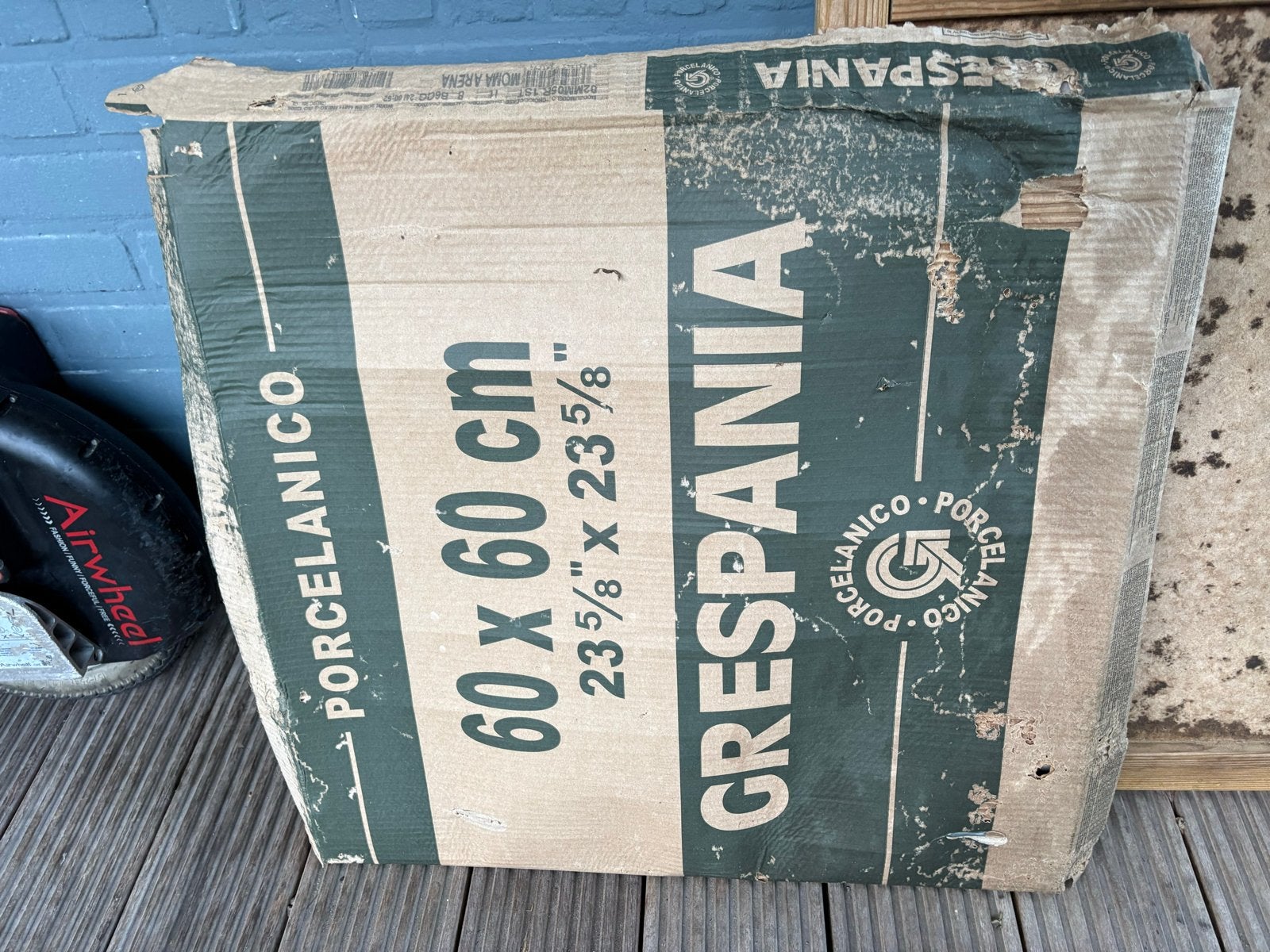8x Grespania Porcelanico tegels 60x60 cm - 2,88m2, Ophalen, 60 cm of meer, Keramiek, Nieuw