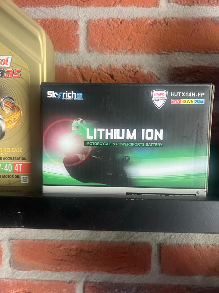 Skyrich Lithium Ion Motorfiets & Powersports Accu 12V, Ophalen of Verzenden, Nieuw