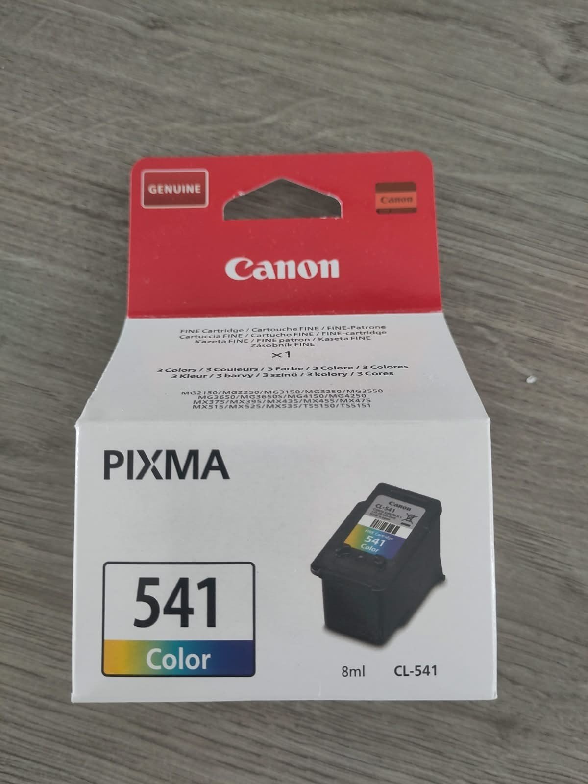 Nieuwe Canon Pixma 541 Color cartridge - Ongebruikt, Computers en Software, Ophalen of Verzenden, Nieuw, Cartridge, Canon