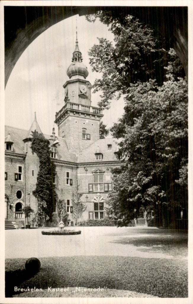 Breukelen - Kasteel - Nijenrode, Ophalen of Verzenden, 1940 tot 1960, Gelopen, Utrecht