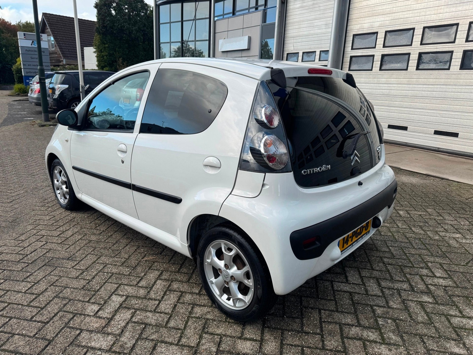 Citroen C1 1.0-12V Exclusive Airco,Toerenteller,1e eige, Auto's, Voorwielaandrijving, Euro 5, Gebruikt, Elektrische ramen