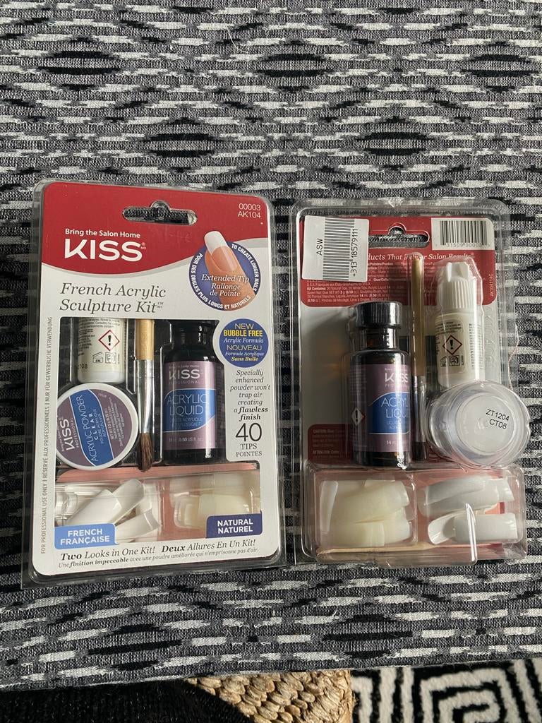 Kiss French Acryl Sculpture Kit - Nepnagels, Ophalen of Verzenden, Nieuw, Overige typen