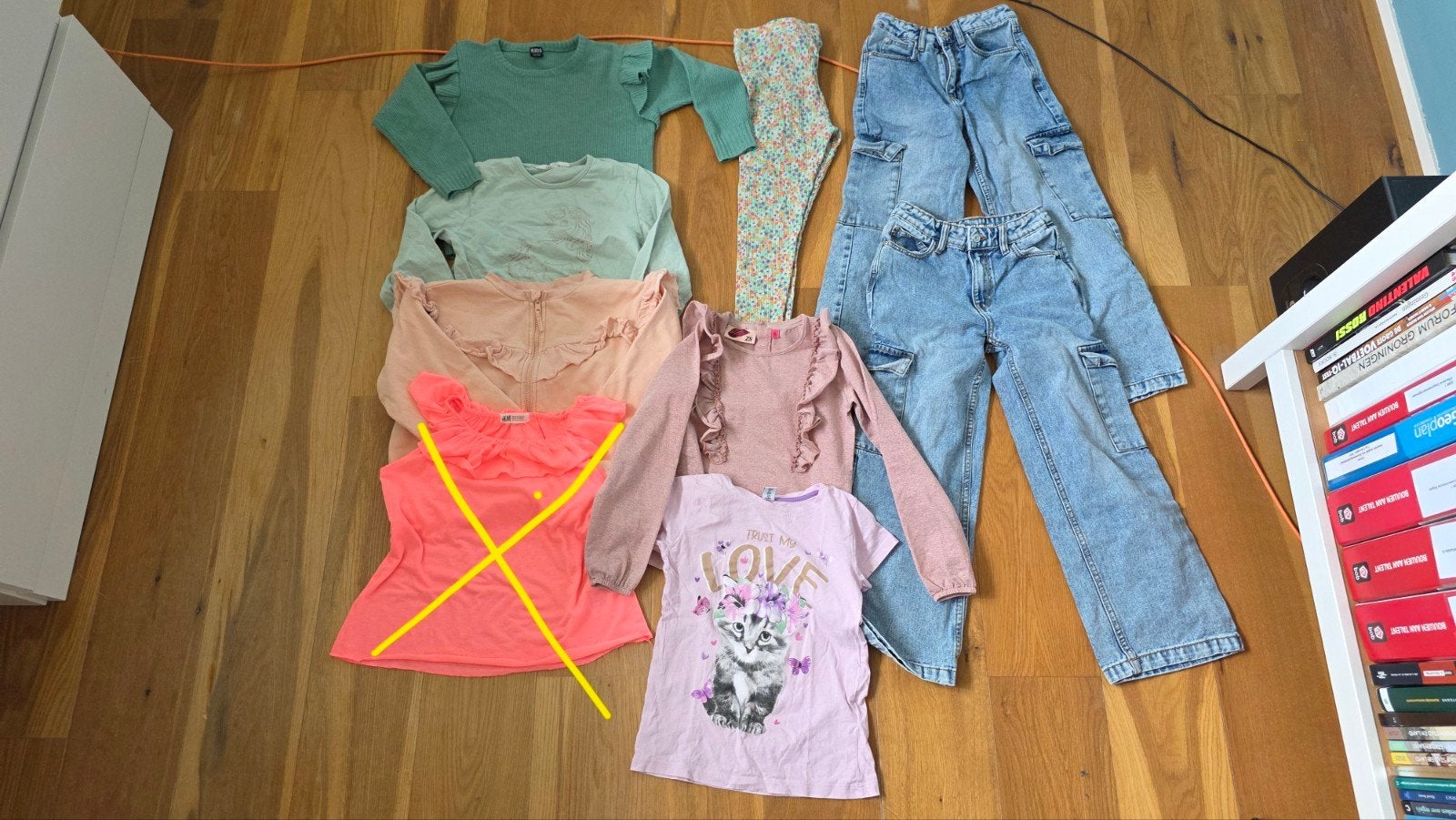 Mooi kledingpakket voor meisje - Maat 122 - Zeer goede staat, Kinderen en Baby's, Kinderkleding | Maat 122, Ophalen of Verzenden