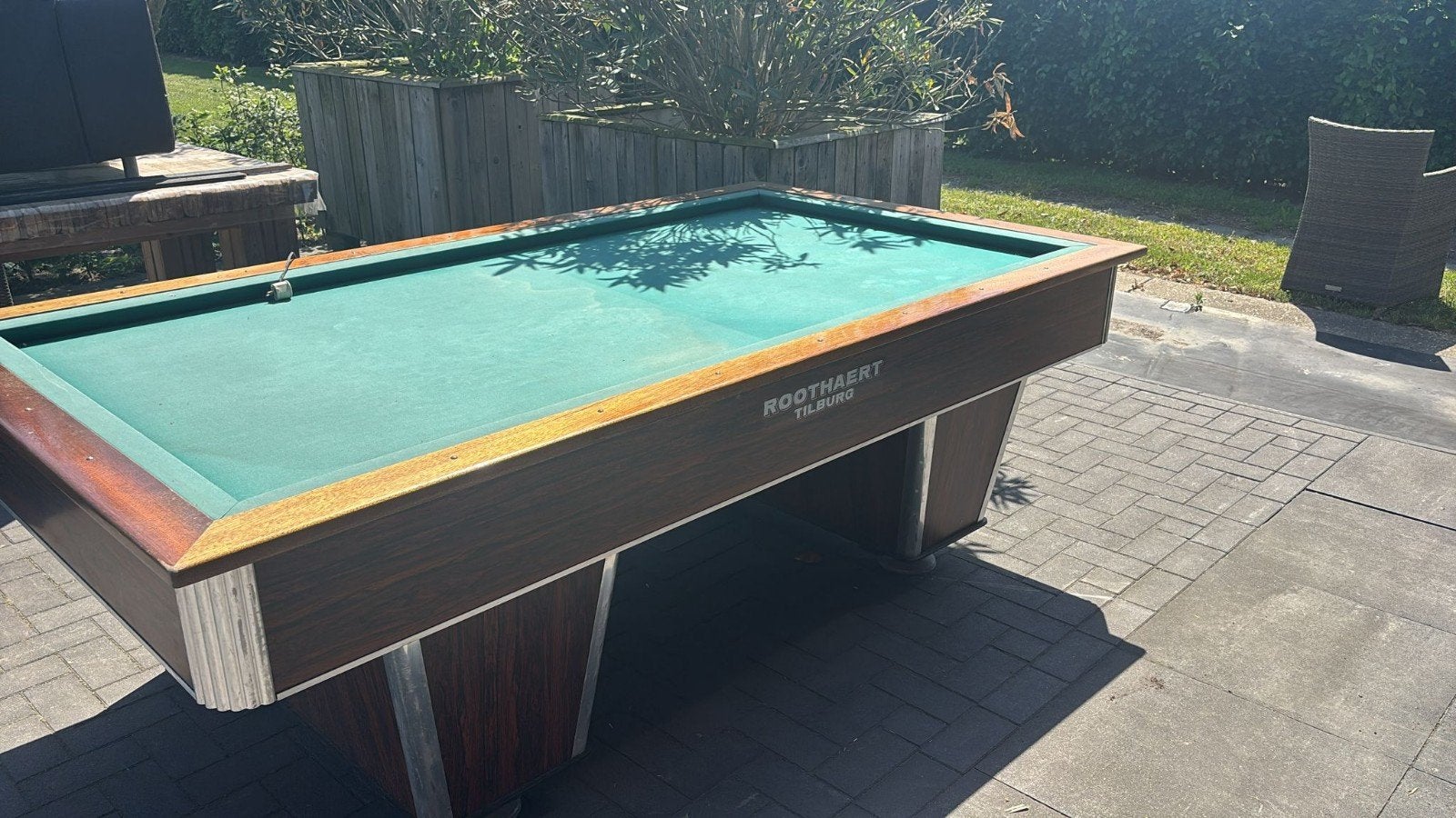 Te koop biljart, Sport en Fitness, Ophalen, Gebruikt, Biljarttafel