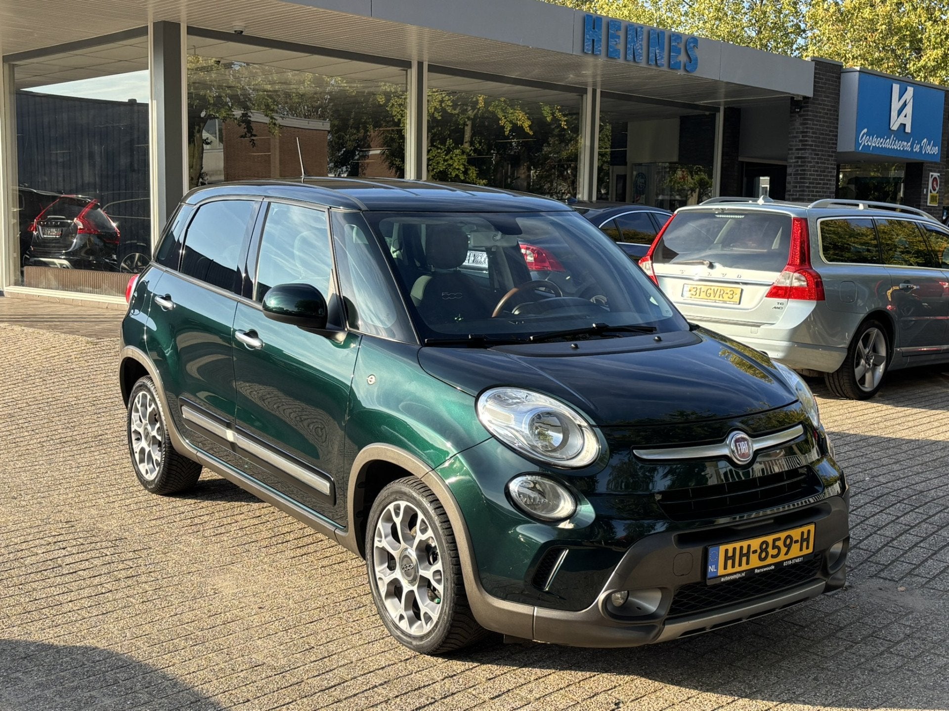 Fiat 500L 0.9 TwinAir Trekking (bj 2015), Auto's, Voorwielaandrijving, Euro 6, Leder en Stof, Origineel Nederlands