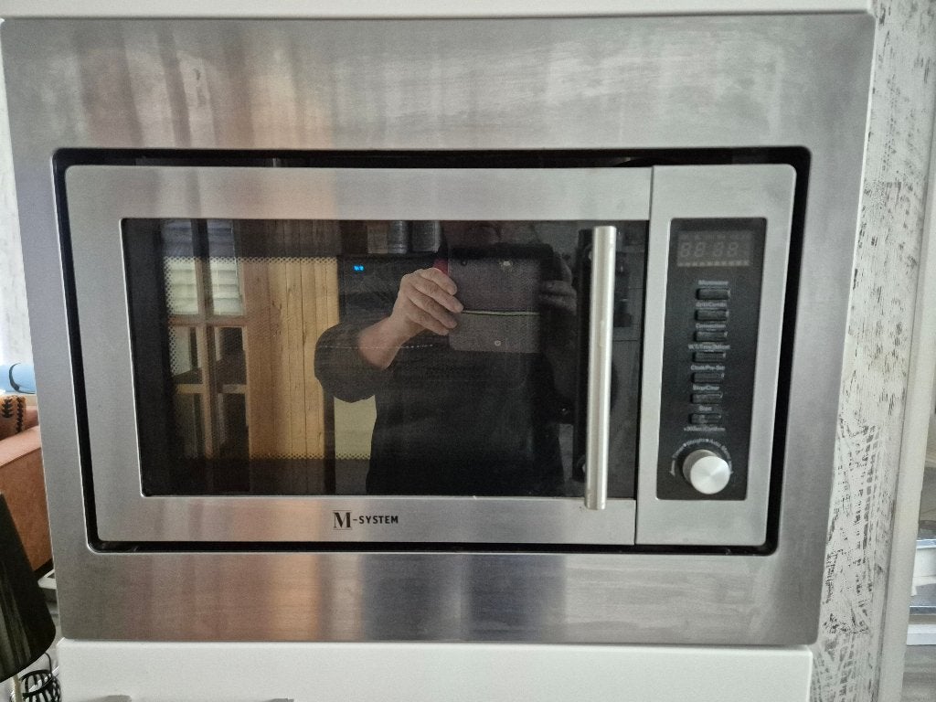 Inbouw Combi magnetron te koop, Ophalen, Zo goed als nieuw