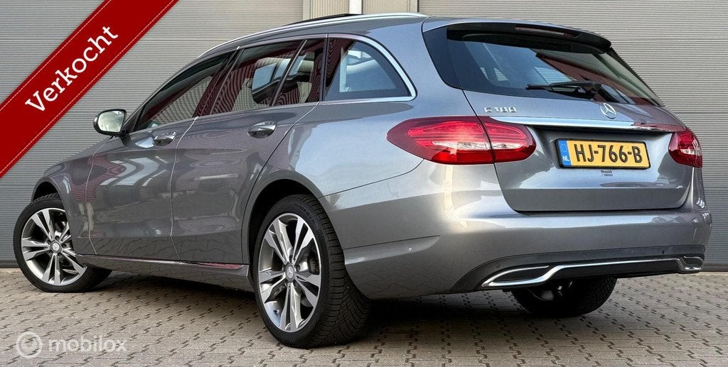 Mercedes C-klasse Estate 180 Prestige Pano.dak/Trekhaak/LED/, Automaat, Achterwielaandrijving, Euro 6, Met garantie (alle)