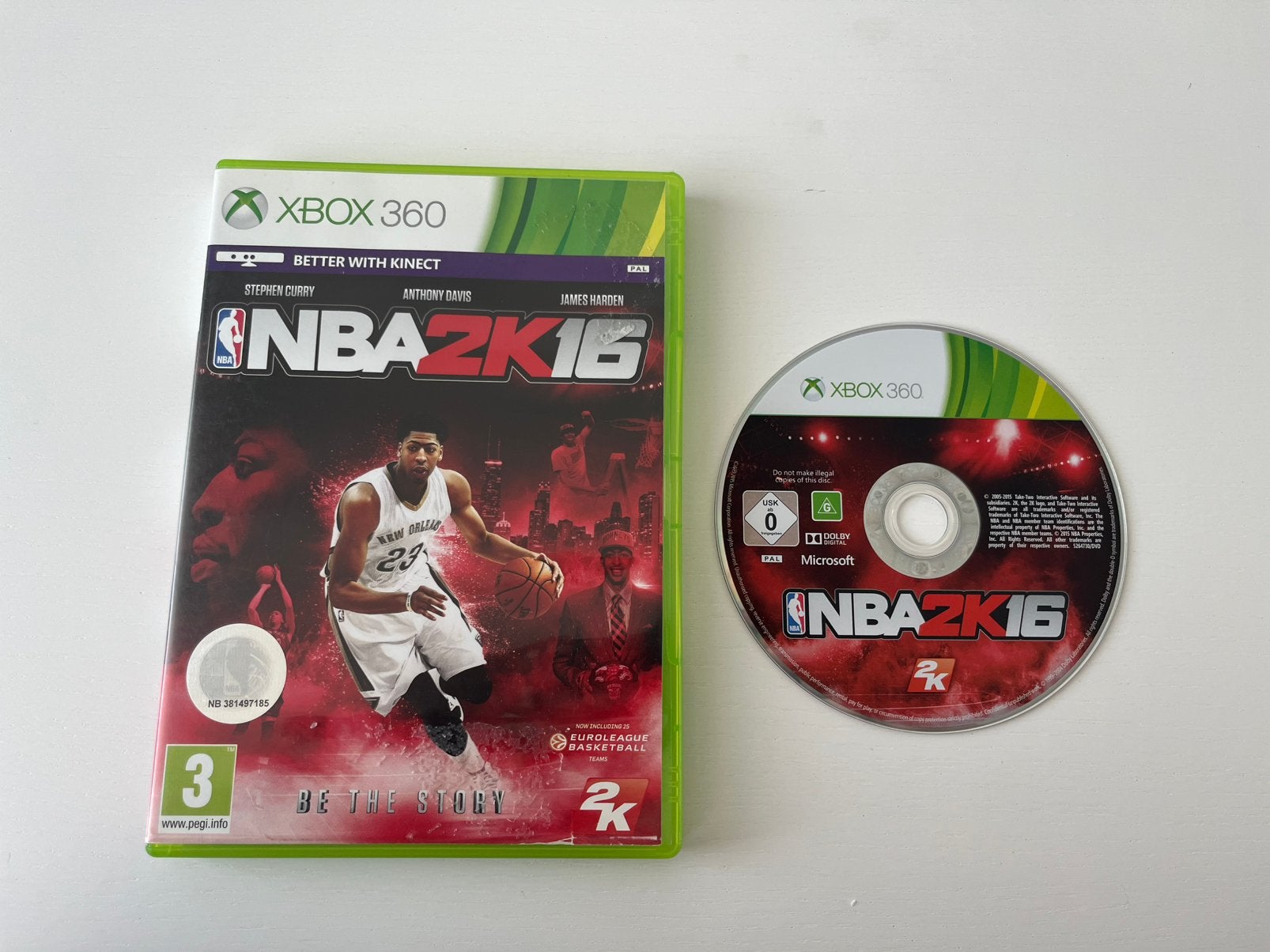NBA 2K16 / 2016, Ophalen of Verzenden, Zo goed als nieuw, Sport, 3 spelers of meer