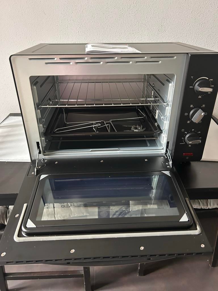 Inventum heteluchtoven OV457B - Zo goed als nieuw, Ophalen, Oven, Hete lucht, 60 cm of meer
