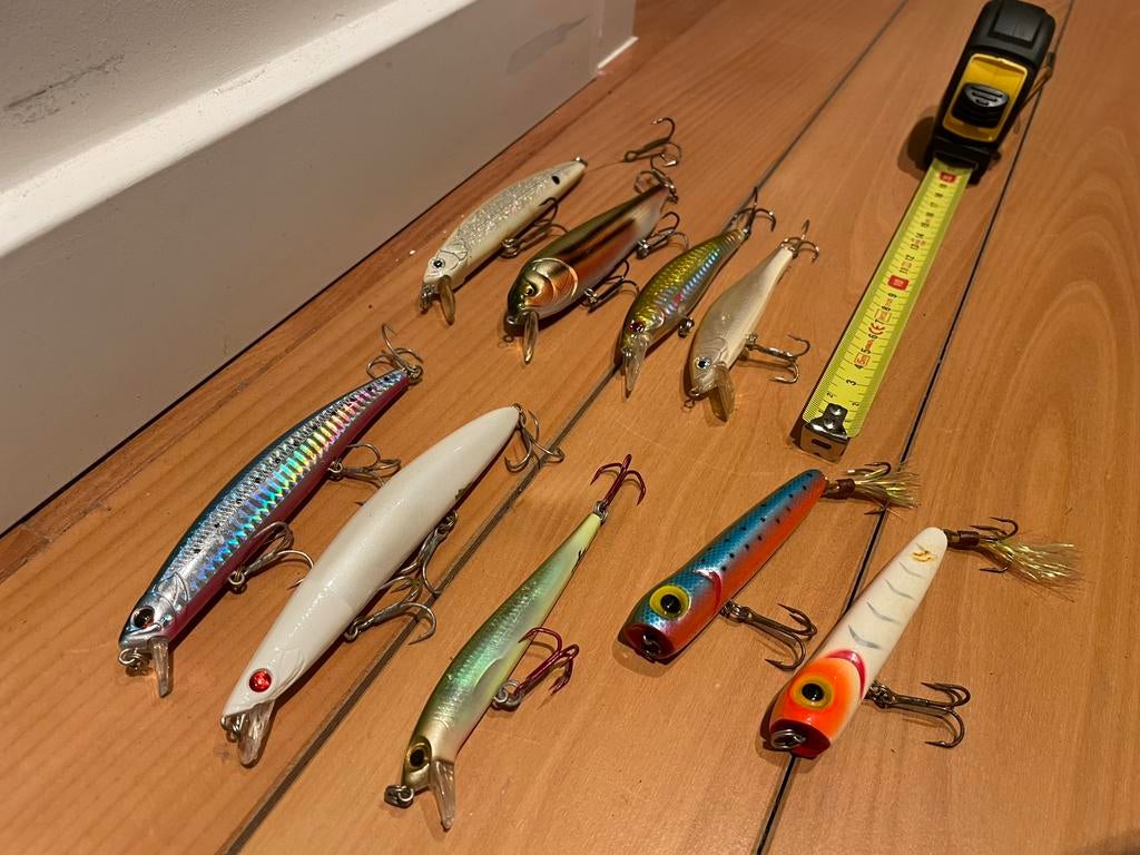 Zeebaars kunstaas pluggen A Merken,Storm, Rattling,Angelkiss, Ophalen of Verzenden, Zo goed als nieuw, Overige typen