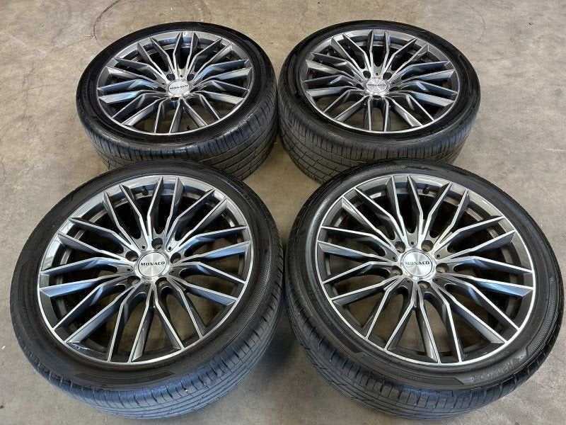 21 inch Monaco velgen + zomerbanden Volkswagen Touareg, Gebruikt, 295 mm, -, -