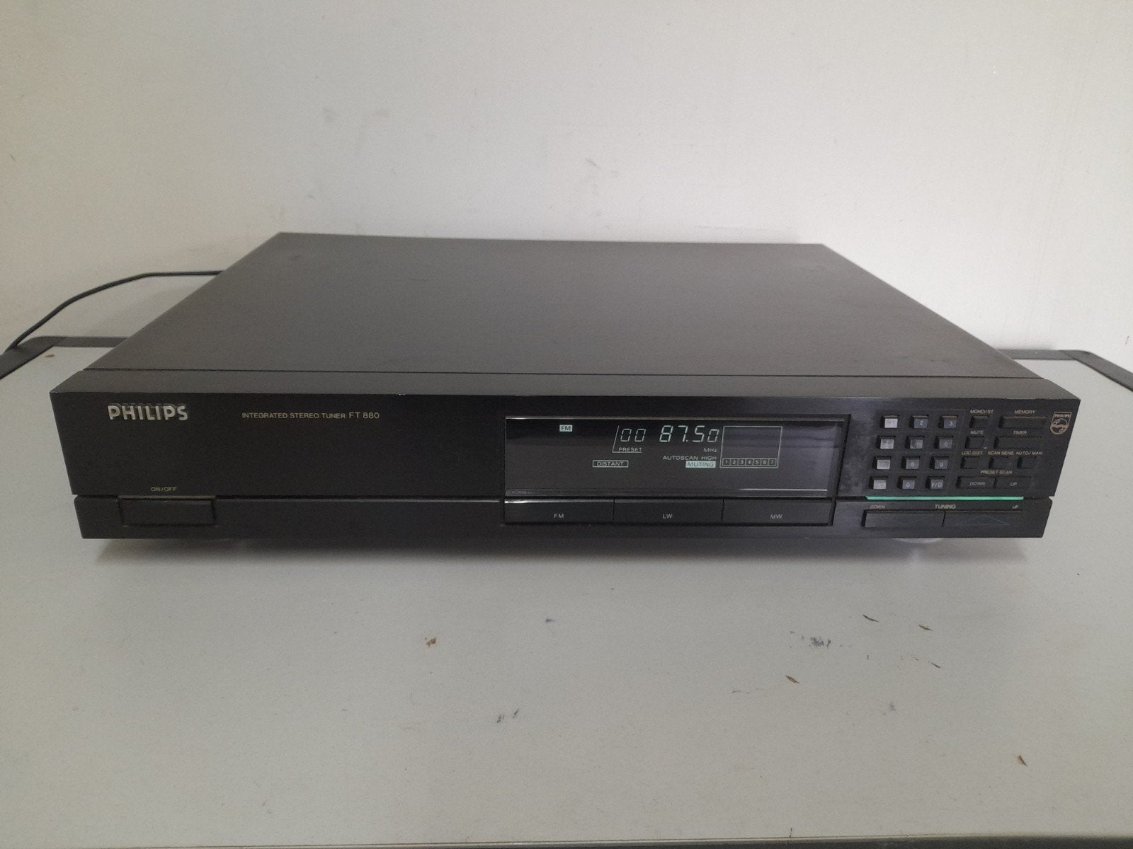 Philips integrated stereo tuner FT 880, Ophalen of Verzenden, Gebruikt