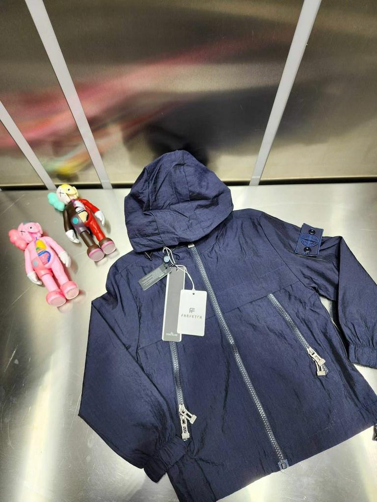 Stone island zomerjassen voor kinderen 92 tm 164 kinder jas, Ophalen of Verzenden, Nieuw, Overige maten, Zwart