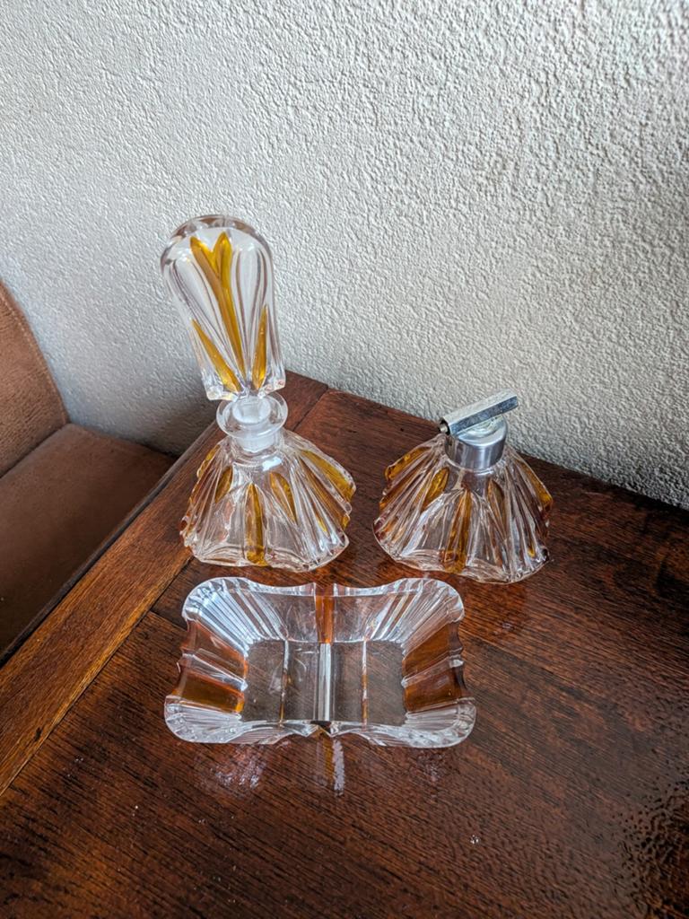 Art Deco kaptafelset '1930, vervaardigd, Antiek en Kunst, Ophalen