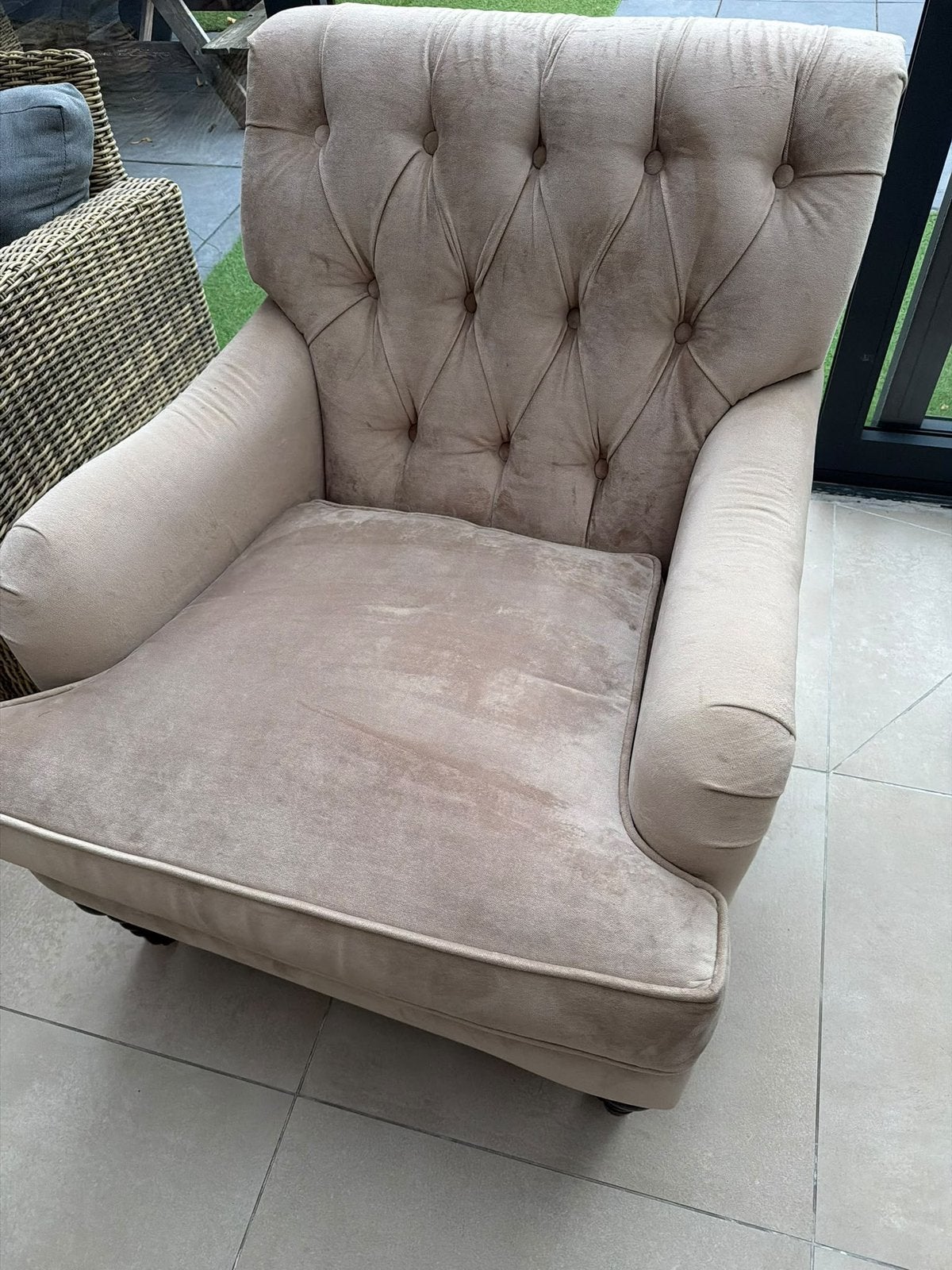 Fauteuil stoel rofra home * Zeer netjes*, Ophalen, Eenpersoons, 75 tot 100 cm, Zo goed als nieuw