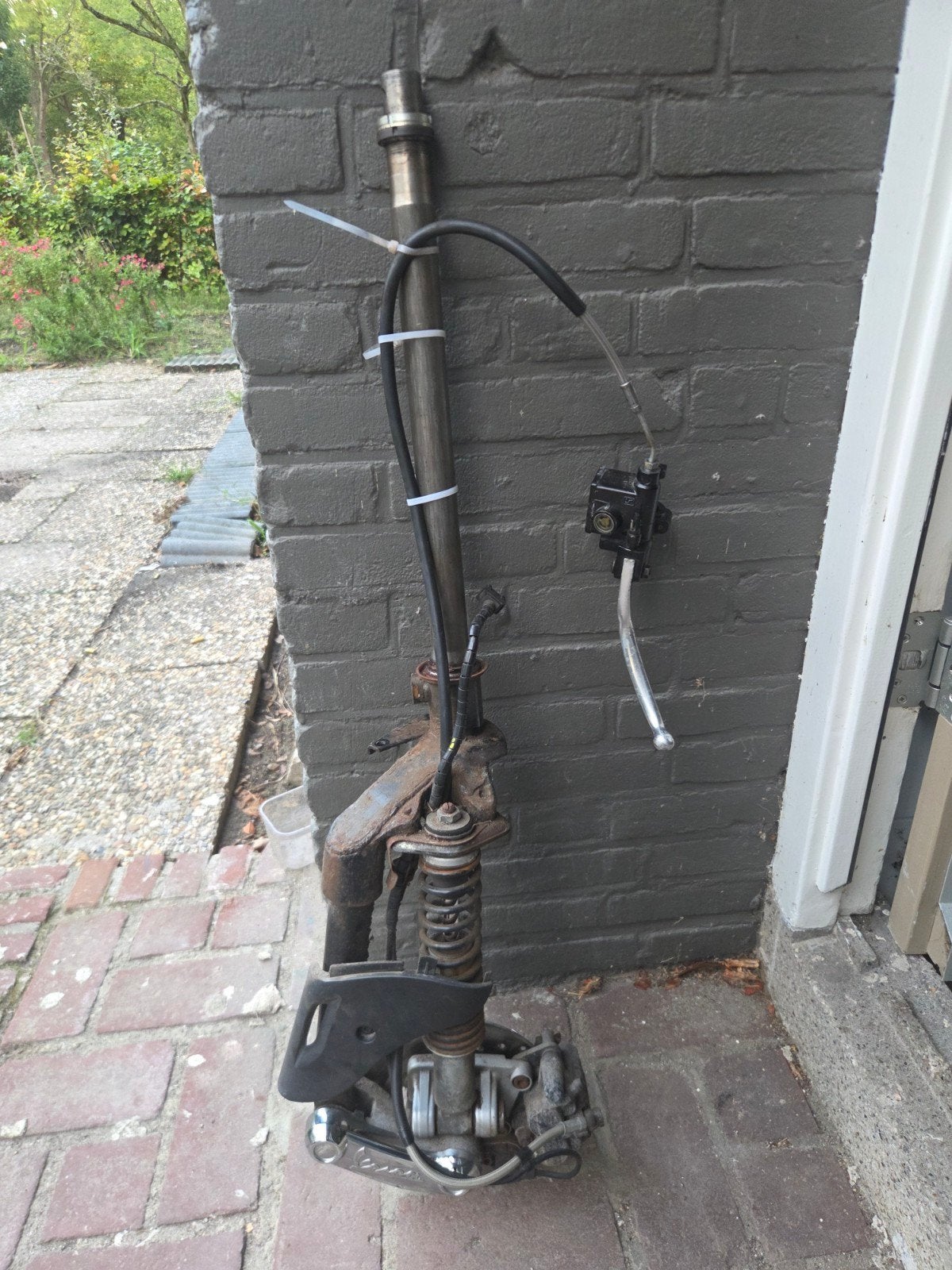 Voorvork Vespa Primavera/Sprint, Fietsen en Brommers, Brommeronderdelen | Scooters, Ophalen of Verzenden, Gebruikt, Overige typen